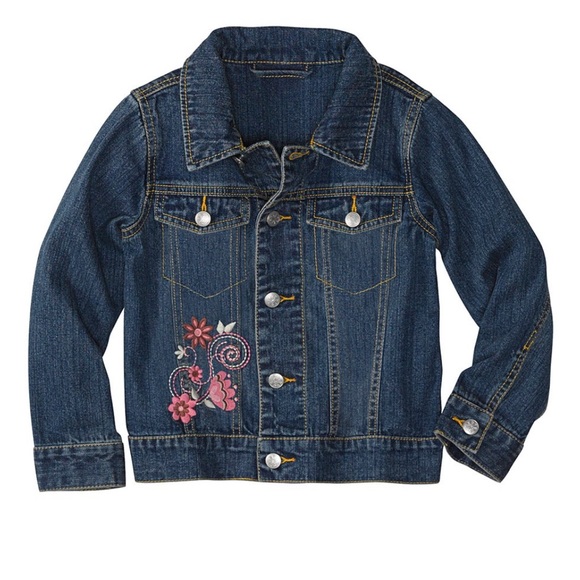 Hanna Andersson Other - Hanna Andersson Embroidered Denim Jacket 140/10